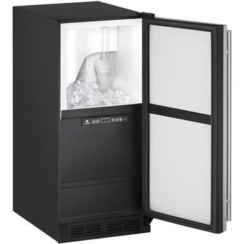 U-Line UCLR1215S00B 1000 Series 15 Inch Freestanding and Built-In Ice Maker — thumbnail 2